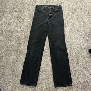 Vintage black wranglers